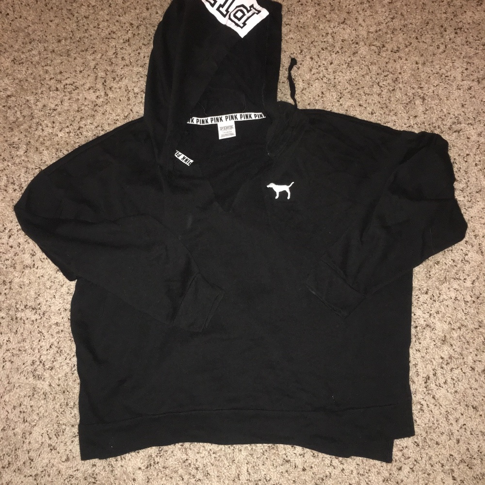 Black sweatshirt hoodie